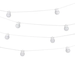 Guirlandes lumineuses LED intégrée Magliano 10 boules IP44 GoodHome blanc 12m