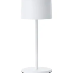 HELIO Lampe à poser blanc métal/plastique -LED intégrée 2W - ampoule incluse