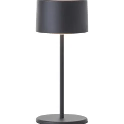 HELIO Lampe à poser noir métal/plastique -LED intégrée 2W - ampoule incluse
