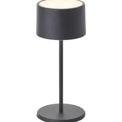 HELIO Lampe à poser noir métal/plastique -LED intégrée 2W - ampoule incluse