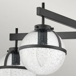 Hollis Lustre 5 Lumières Abat-Jour En Verre