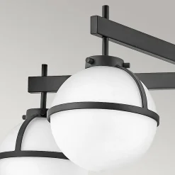 Hollis Lustre Noir - 5 Lumières