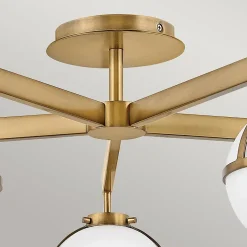 Hollis Lustre Noir - 5 Lumières