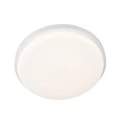 Hublot à détection Almagro LED intégrée blanc neutre IP44 900lm 14W ⌀28xl.6cm blanc GoodHome