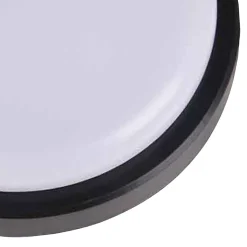 Hublot Almagro LED intégrée blanc neutre IP44 600lm 9W ⌀18xl.5cm noir GoodHome