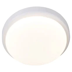 Hublot Almagro LED intégrée blanc neutre IP44 600lm 9W ⌀18xl.5cm blanc GoodHome