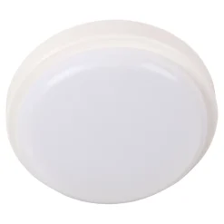 Hublot Almagro LED intégrée blanc neutre IP44 600lm 9W ⌀18xl.5cm blanc GoodHome