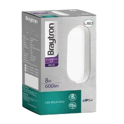 Hublot LED extérieur ovale IP54 8W 600lm