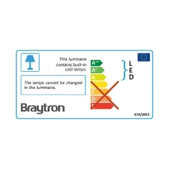 Hublot LED extérieur ovale IP54 8W 600lm