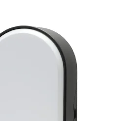 Hublot Moresby LED intégrée blanc neutre IP44 700lm 10W L.10xl.5,5xH.20cm ovale noir GoodHome