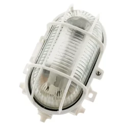 Hublot ovale extérieur 5W IP44 + ampoule LED - Zenitech