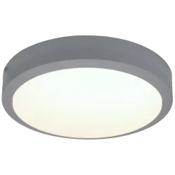 Hublot Tilman LED intégrée blanc neutre IP65 650lm 12W ⌀20xP.7cm gris GoodHome