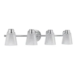 Hudson Applique 4 Lumières Chrome Poli IP44