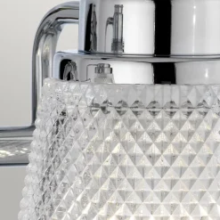 Hudson Applique 2 Lumières Chrome Poli IP44