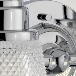 Hudson Applique 2 Lumières Chrome Poli IP44