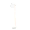 Ideal Lux AXEL Lampadaire Abat-jour Conique Blanc