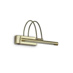 Ideal Lux Bow - Petite Applique Murale à LED Laiton Antique