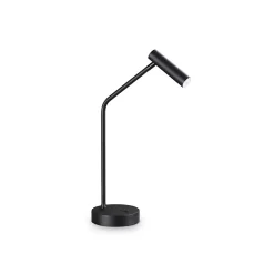 Ideal Lux EASY Lampe de Table LED Intégrée Noir 250Lm 3000K