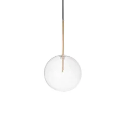 Ideal Lux EQUINOXE Plafonnier Globe 20cm Laiton