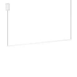 Ideal Lux ESSENCE Plafonnier Led Suspendu Intégré Blanc 126cm 3000K