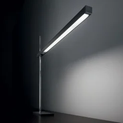 Ideal Lux Gru - Lampe de bureau LED noire