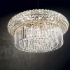 Ideal Lux NABUCCO - Suspension d'intérieur en cristal de plafond 12 lumières or, E14