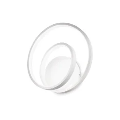 Ideal Lux OZ Applique Murale LED Intégrée Swirl Dimmable Blanc, 3000K