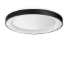 Ideal Lux PLANET Semi-Plafonnier LED Intégré Noir 3000Lm 3000K
