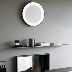 Ideal Lux PLANET Semi-Plafonnier LED Intégré Noir 3000Lm 3000K