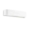 Ideal Lux Posta - Petite applique murale d'intérieur à 2 ampoules, blanc, E14