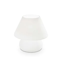 Ideal Lux Prato - Grande lampe de table 1 lumière blanche, E27