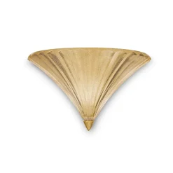 Ideal Lux Santa - Grand luminaire mural intérieur à 1 ampoule doré avec verre, E14