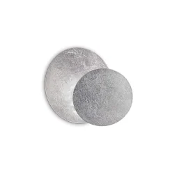Ideal Lux TICK - Applique murale d'intérieur à LED intégrée 1 lumière argent 3000K