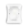 Ideal Lux Triplo - Grande applique murale intérieure à 2 ampoules en verre, E27