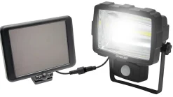 INCA: projecteur LED solaire de 1600 lumens avec détecteur de mouvement