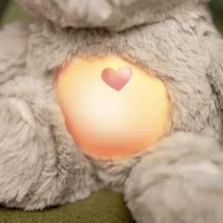 INGENUITY Veilleuse bébé, Doudou lapin, peluche Sylvie, réponds au pleurs de bébé, musicale, lumineuse, bruits blanc, et at