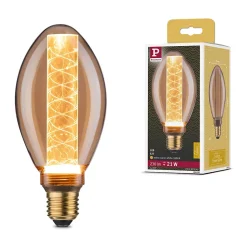 Inner Glow Edition Ampoule LED Ampoule intérieure torsadée E27 230V 230lm 4W 1800K Doré