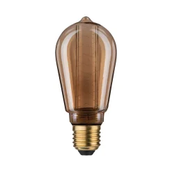 Inner Glow Edition Ampoules LED Ampoule intérieure torsadée E27 230V 120lm 3,6W 1800K gradable Doré