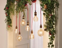 Inner Glow Edition Globe LED Ampoule intérieure torsadée E27 230V 230lm 4W 1800K Doré