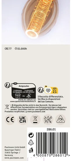 Inner Glow Edition Kit Ampoules LED E27 230V 2x230lm 2x4W 1800K Doré sphérique