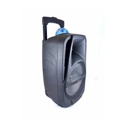 INOVALLEY KA116BOWL - Enceinte lumineuse Bluetooth 450W - Fonction Karaoke - Boule kaleidoscope LED multicolore - Port USB