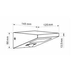 IRIS Spot à énergie solaire blanc 4000K Luminaire extérieur Beneito Faure