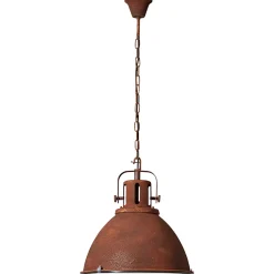 JESPER Suspension rouille, métal/verre, E27 60W ampoule non incluse