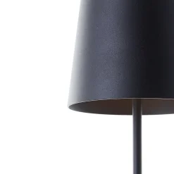 KAAMI lot de 2 lampes extérieures LED intégrée 2W noir dépoli 310 lumen 3000 kelvin IP44