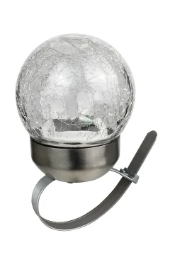 Kit 6 spots solaires d'extérieur à piquer ⌀10cm IP44 blanc froid argent