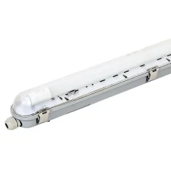 Kit de Réglette LED IP65 + Tube Néon LED 120cm T8 18W - Blanc Neutre 4000K - 5500K - SILAMP