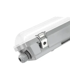 Kit de Réglette LED IP65 + Tube Néon LED 120cm T8 18W - Blanc Neutre 4000K - 5500K - SILAMP