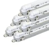 Kit de Réglette LED IP65 + Tube Néon LED 120cm T8 18W (Pack de 6) - Blanc Neutre 4000K - 5500K - SILAMP