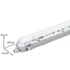 Kit de Réglette LED IP65 + Tube Néon LED 120cm T8 18W - Blanc Froid 6000K - 8000K - SILAMP