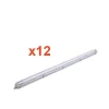 Kit de Réglette LED étanche + 1 Tube Néon LED 150cm T8 22W (Pack de 12) - Blanc Froid 6000K - 8000K - SILAMP